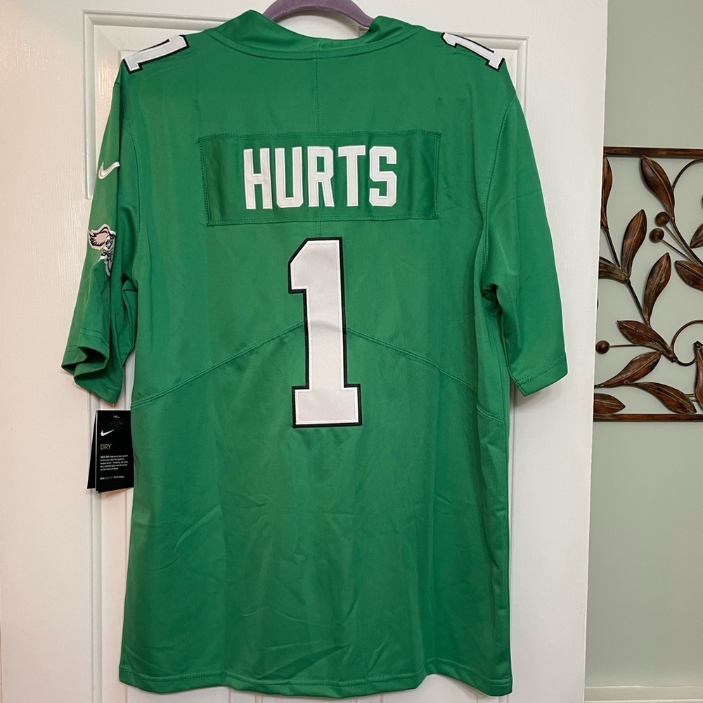 Eagles #1 Hurts jersey. NOT authentic
